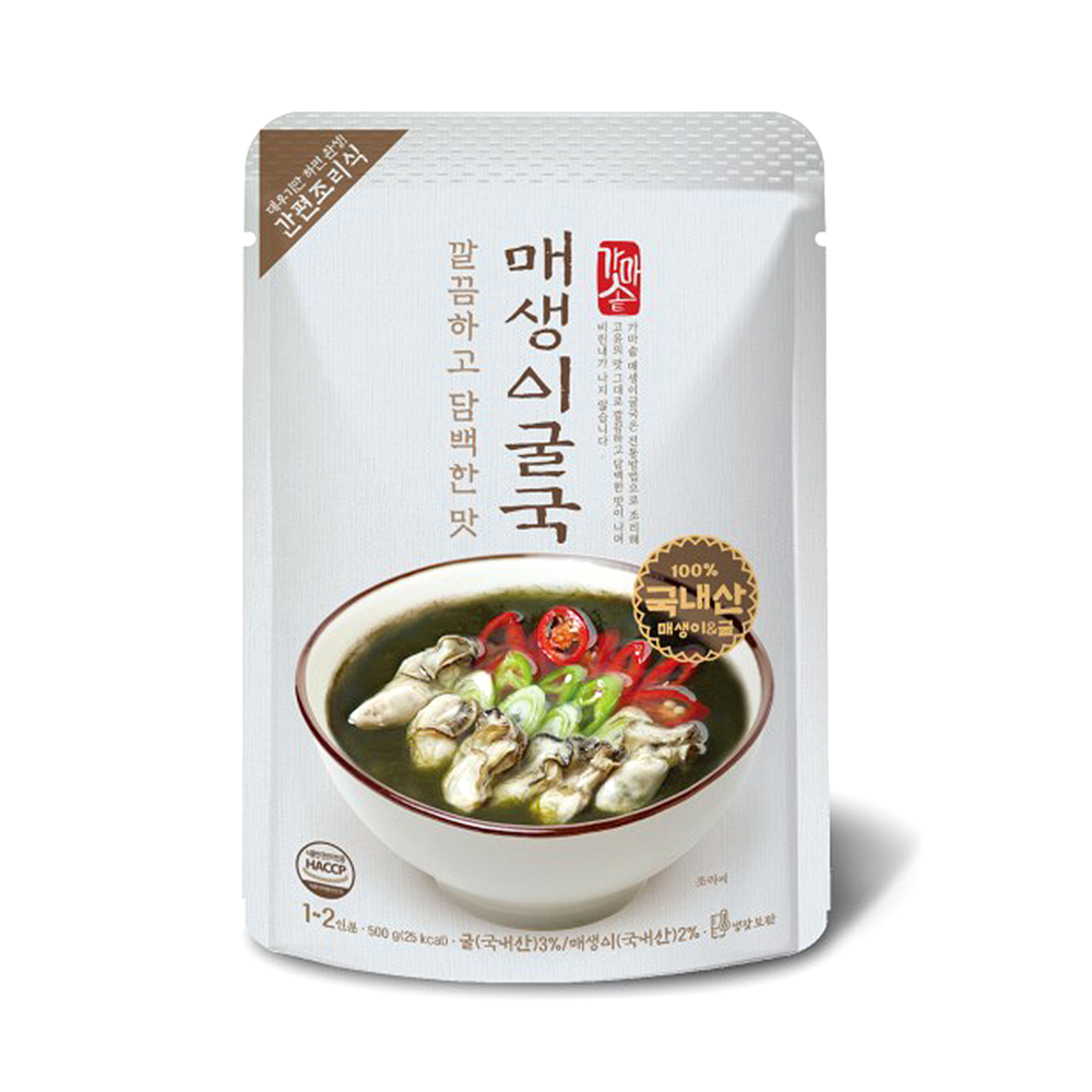 매생이굴국