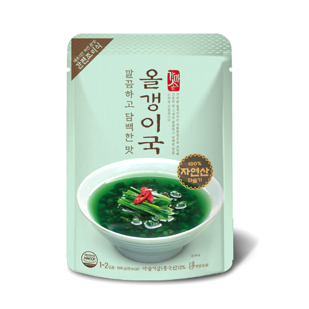 올갱이국