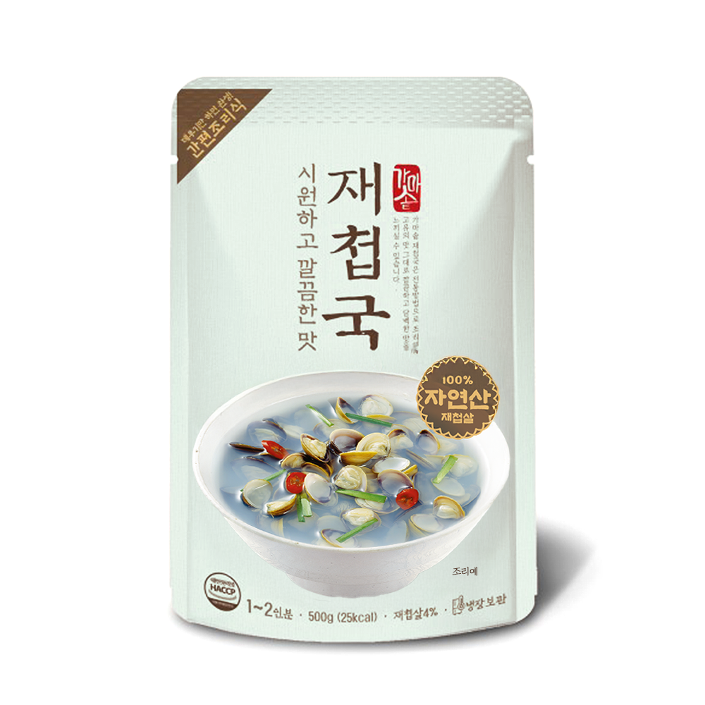 재첩국